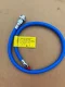 New! Quick Disconnect BLUE Braided Inflator Hose 30 Inches "Large QD Flange"