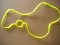 Regulator FLAT Loop Necklace " Neon Yellow"