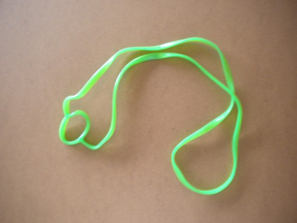 RegulatorFLATLoopNecklaceNitroxGreen