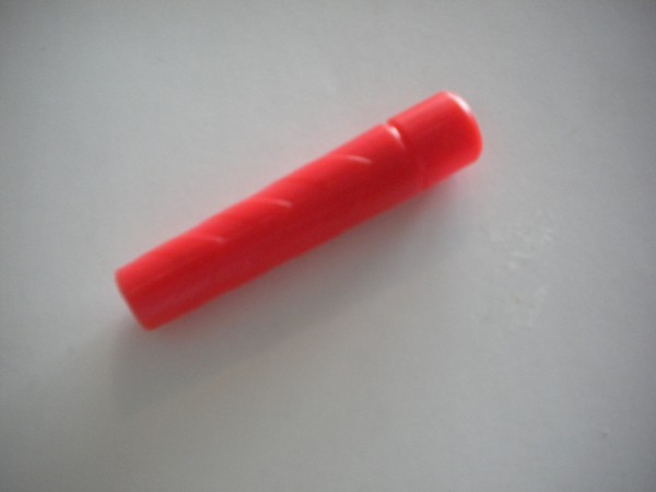 RibbedVinylHoseProtectorinSafetyORANGE