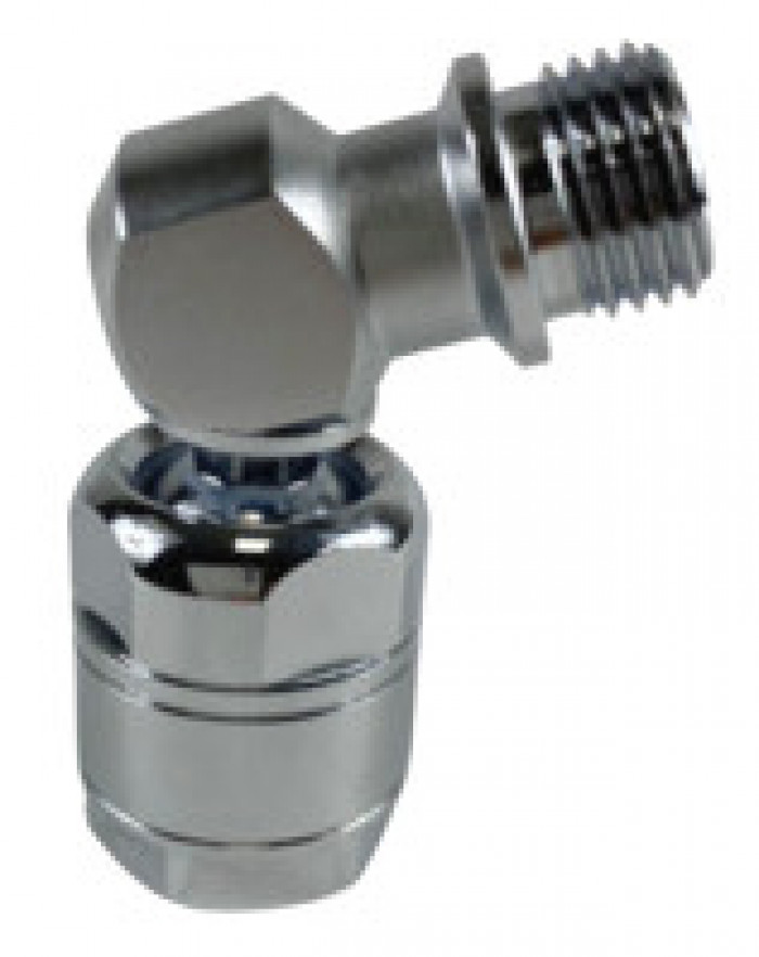 BackinStockRightAngle20DegreeSwivelAdapterfor2ndStagesLowPressureApplications