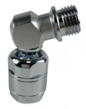 Back in Stock!  Right Angle 20 Degree Swivel Adapter for 2nd Stages "Low Pressure Applications" - Product Image