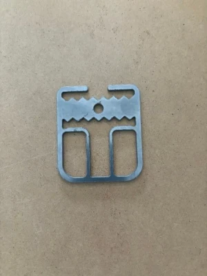 New! Shoulder or Waist Clip 3 Divided Slot with TEETH Tall and Narrower Size  - Product Image