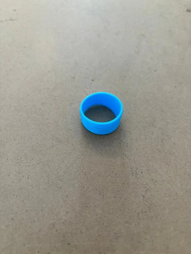 SiliconeGripperBands4PackOceanBlueColor