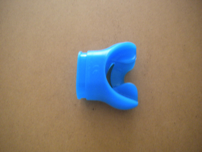 SiliconeToughBiteMouthPieceOceanBlue