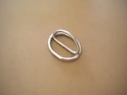 Slide Locking Low Profile D-Ring