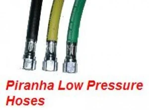 5" LP Rubber Hose BLACK - Product Image