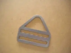 New! Triangle D-Ring w/ Smooth Locking Teeth "Straight or bent versions select here"