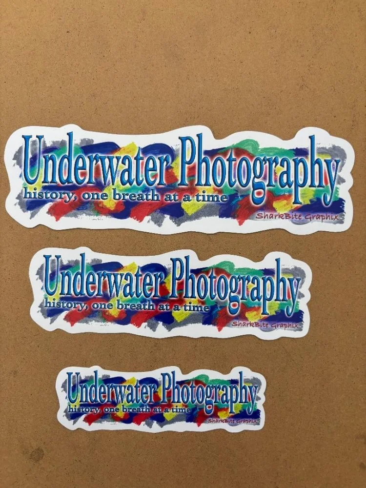 NewUnderwaterPhotographyStickers3piecestickerset
