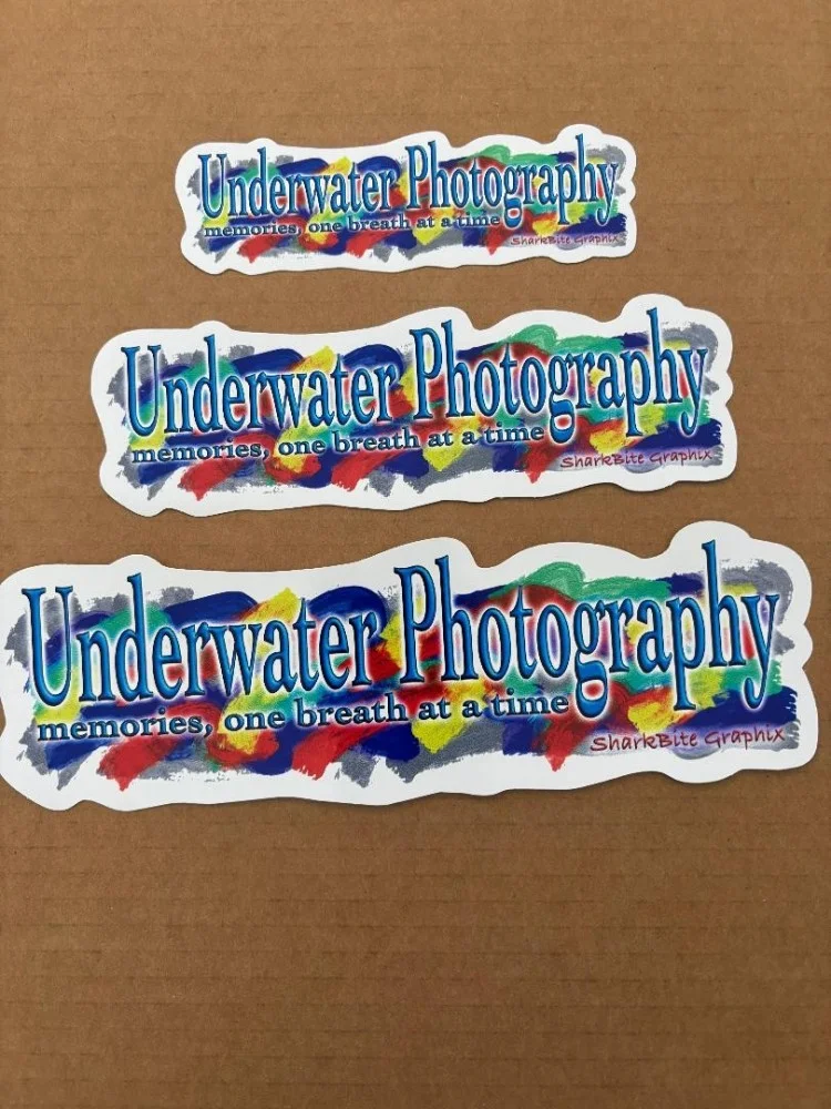 NewUnderwaterPhotographyStickers3piecestickersetMemoriessaying