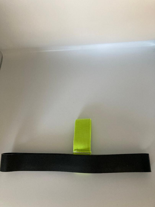 EPDMHoseRetainerwYellowWebbingLoopLargeSize