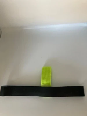EPDM Hose Retainer w/Yellow Webbing Loop "Large Size"  - Product Image