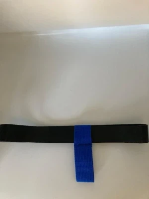 EPDM Hose Retainer w/OCEAN BLUE Webbing Loop "Large Size"  - Product Image