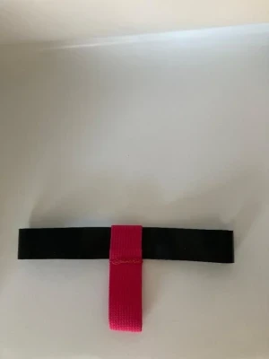 EPDM Hose Retainer w/Pink Webbing Loop "SMALL Size"  - Product Image