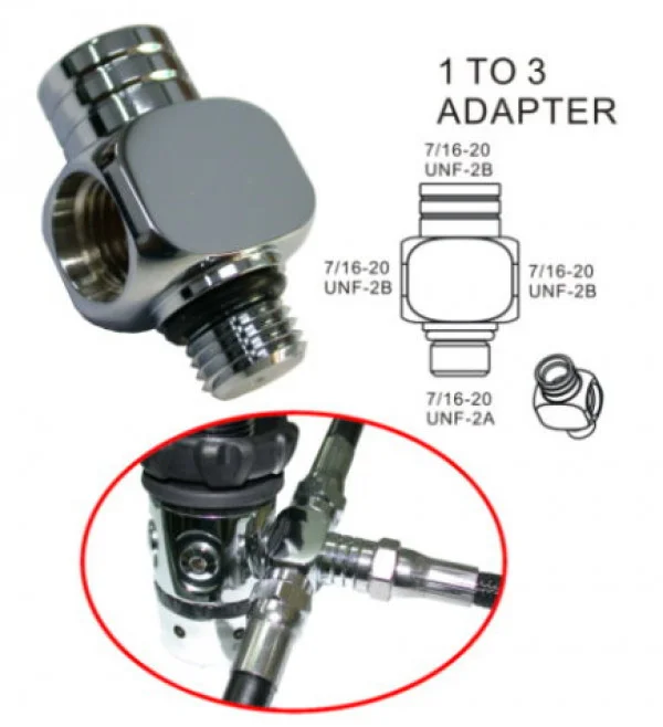 HighPressure3wayAdapter