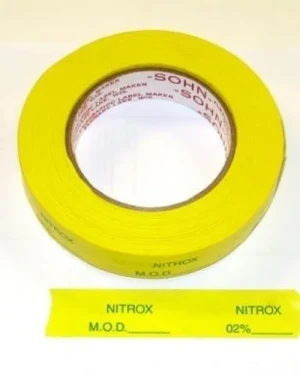 Nitrox Tape w/02% & Date Spaces