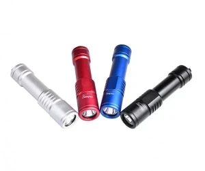 Orca-Torch 1000 Lumen Hand Held Compact Dive Light! Blue Body! - Product Image