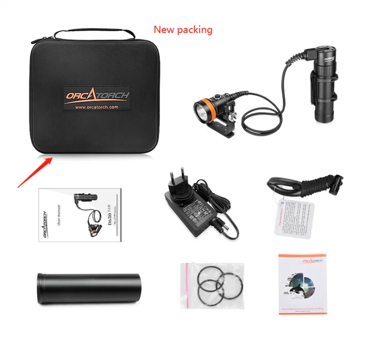 OrcaTorchD630V2.04000LumensCanisterLEDLightSystem