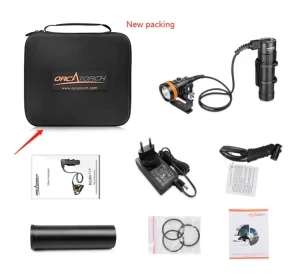 OrcaTorch D630 V2.0 4000 Lumens Canister LED Light System 