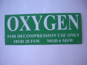 Oxygen Sticker