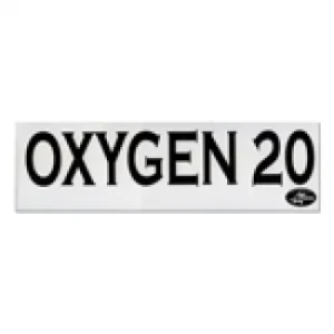 Hog Oxygen 20 Tank Decal