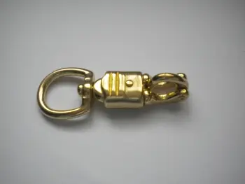 PanicSnapBrassLargeEye1inch