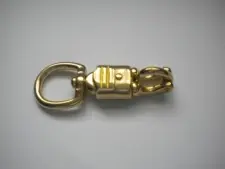 Panic Snap " Brass " Large Eye 1" inch - Product Image