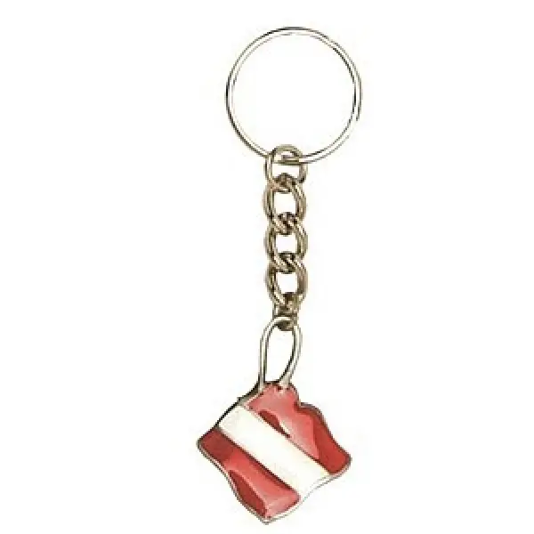 BackinStockPewterDiveFlagKeychainAwesomeChristmasGift