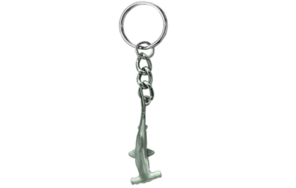 PewterHammerheadKeychain