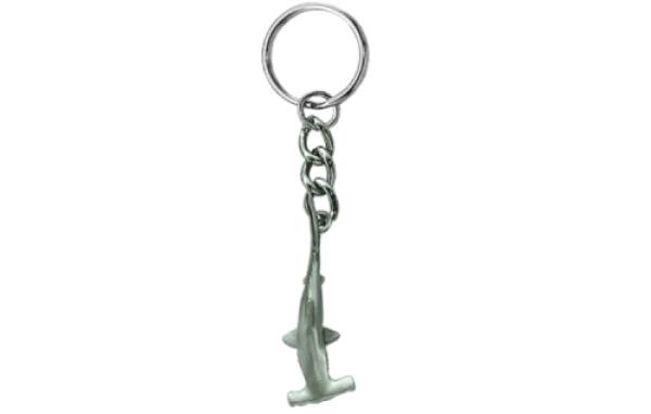 PewterHammerheadKeychain
