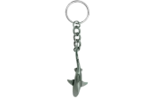 Pewter Reef Shark Keychain