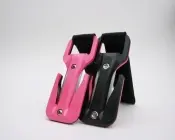 Pink & Black Sided Trilobite Line Cutter Flexi Pouch "Licorice Allsorts" - Product Image