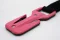 Pink &amp; Black Sided Trilobite Line Cutter Harness Pouch  "Licorice Allsorts"
