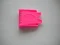 Pink Plastic 3 slot Buckle