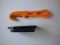 Piranha Extreme Rescue Line Cutter "Safety Orange"  W/ Shealth