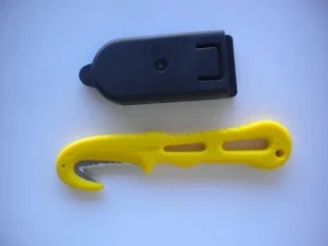 Special! Piranha Extreme Rescue Line Cutter "Yellow"  W/ Sheath 1 Only! - Product Image