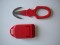 Piranha Hammerhead Dual Blade Line Cutter "RED"  W/ Shealth