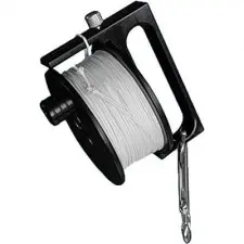 Piranha Sidewinder Reel 400ft "White Line" - Product Image