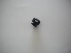 Plastic Dual ROUND Slide Locks "Black Body" - Product Image