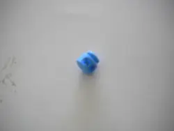 Plastic Dual ROUND Slide Locks "Blue Body" - Product Image