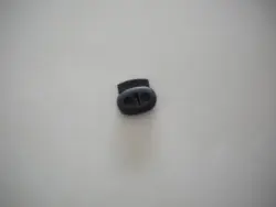Plastic Dual Wide Slide Locks "Black Body" - Product Image