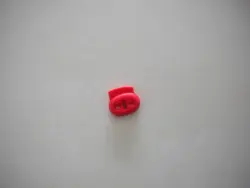 Plastic Dual Wide Slide Locks "Red Body" - Product Image