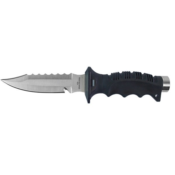 PointedFullSizeStainlessSteelKnifewithSheath