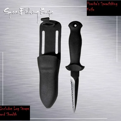 PointedTipSpearfishingDiveKnifewPlasticShealthShortStyle