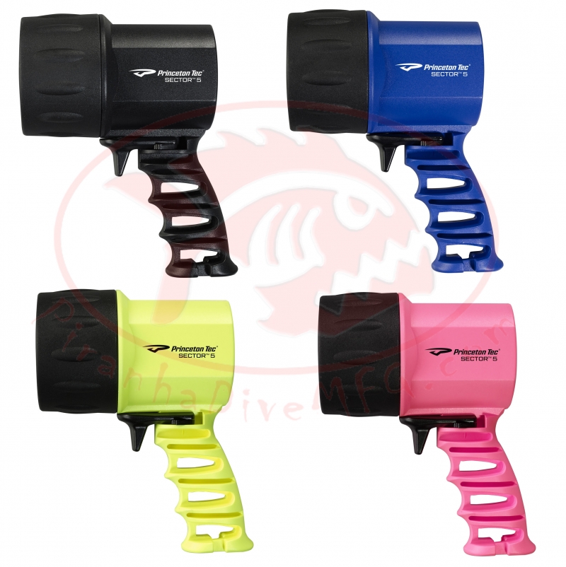 SpecialPricingPrincetonTec550LumensSector5LEDLight2LeftBlueBody