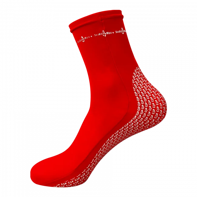 ProSpandexSocksColorRed