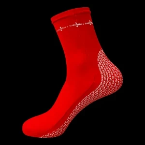 Pro Spandex Socks "Color: Red"  - Product Image