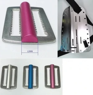 Back in Stock! Quick Adjust Harness Slider  "15mm BLUE Bar" - Product Image