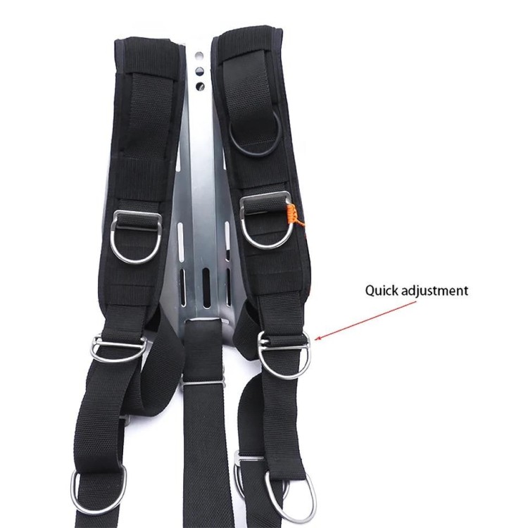 QuickadjustHarnessWebbingSliderStainlessSteel