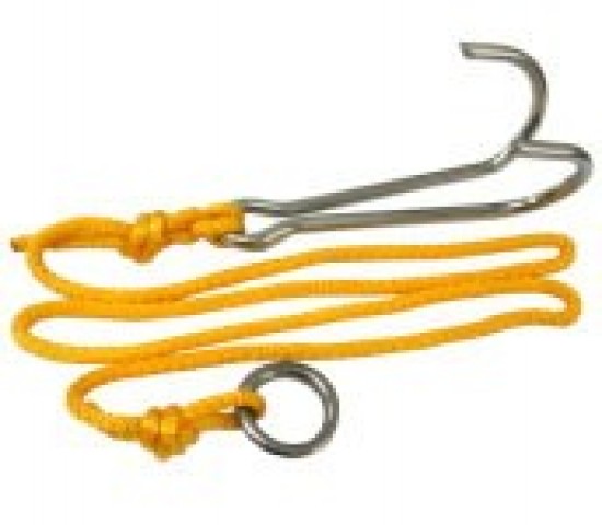 ReefHookDoubleHookwStainlessSteel1Ring
